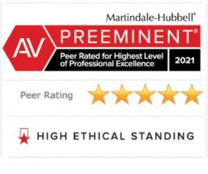 Attorney Sean P. Feeney of Hamel, Waxler, Allen & Collins has been awarded an A-V Peer Review rating by Martindale-Hubbell of High Ethical Standards.